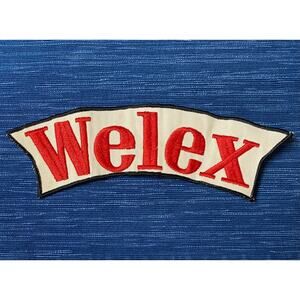 Vintage Welex 10" Patch Oil Gas Oilfield Services Advertising Houston Texas 66B